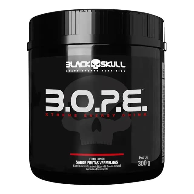 Pré Treino B.O.P.E - 300g - Black Skull