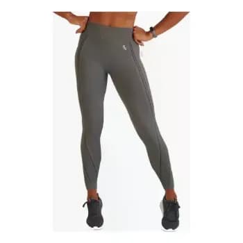 Calça Legging Lupo Fitness Cintura Alta Preta Sem Costura