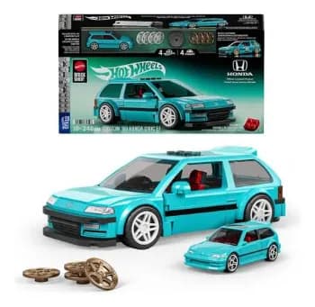 Blocos De Montar Mattel Brick Shopbrick Shop Speed Honda 248 Peças Em Caixa