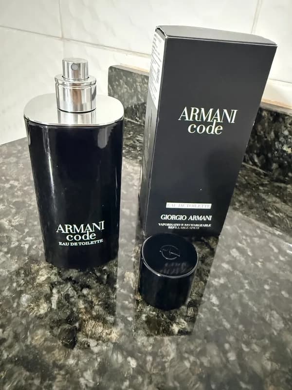 Perfume Masculino Armani Code Eau de Toilette Refilável, 125ml