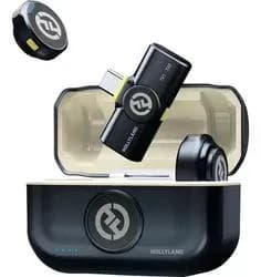 Hollyland Lark M2 Microfone S/ Fio P/ Iphone 15/16/17 E Android Usb-c