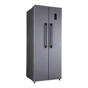 Geladeira Refrigerador HQ Frost Free Side By Side 460 Litros Cinza HQ-460SBSFF 220 V