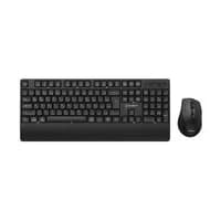 Kit Teclado Mouse Sem Fio Husky Duo Optima Preto
