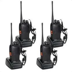 4 Radio Baofeng 777s Comuncador 16 Ch 12km Ht