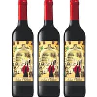 Kit c/ 3x Vinho Português Tinto Julia Florista 750ml