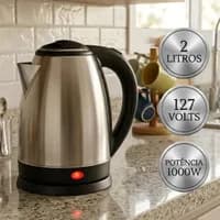 Chaleira Elétrica Inox 2L Desligamento Automático