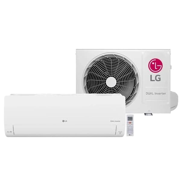 LG Ar Condicionado Split LG Dual Inverter AI Voice 12000 BTU/h Quente e Frio S3-W12JA31D - 220 Volts
