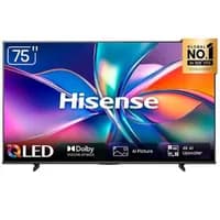 Smart TV Hisense 75" HI-QLED 4K UHD Processador AI Dolby Vision e Dolby Atmos Alexa 75Q6QVV