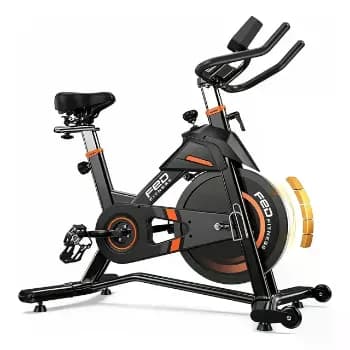 Bicicleta Ergométrica Bluetooth FED Fitness 007C Spinning Magnética Roda 23kg