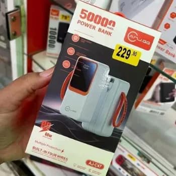 Power Bank Turbo 50.000mah Carregador Portátil Digital Usb