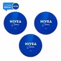 KIT NIVEA Creme Hidratante Lata 145g  - 3 unidades