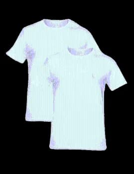 Kit Duas Camisetas Regular Essence Reserva Branco/branco Liso P