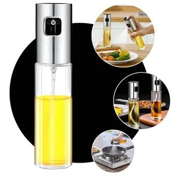 Borrifador Spray de Azeite e Óleo 100ml Vidro