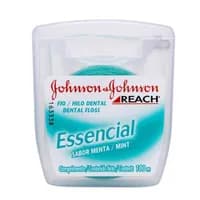 Fio Dental Reach Essencial, 100m, Menta, 1 Unidade