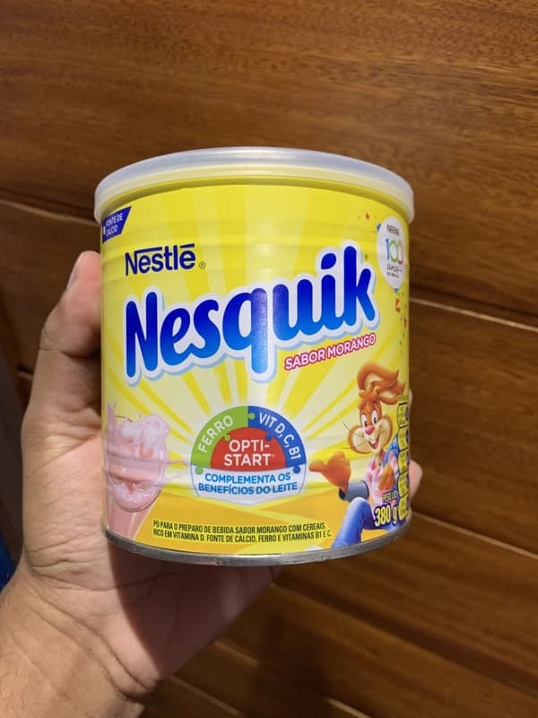Nesquik Em Pó, Morango, 380G