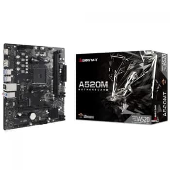 Placa Mãe Biostar A520MT, Chipset, A520, AMD AM4, MATX, DDR4✨