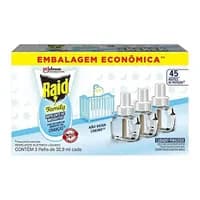 Repelente Elétrico Líquido Raid Family, 3 Refis