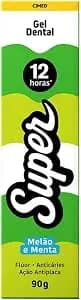 Gel Creme Dental Super Melao e Menta Com Fluor 12h Protecao Anticaries Antiplaca 90g CIMED