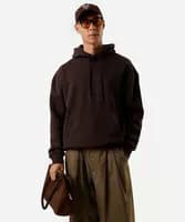 Blusão Moletom Masculino Oversized Marrom
