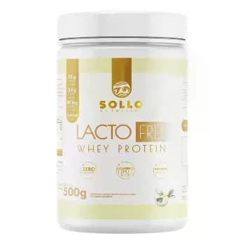 Whey Lactofree 500g - Zero Lactose / Adoçante Natural Sabor Baunilha