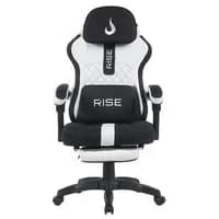 Cadeira Gamer Rise Mode Z11 Ajustável Branco e Preto