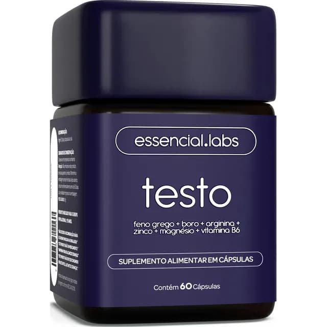 Testo Essencial - Precursor da Testosterona 60caps