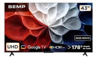 Semp Smart 4k 43 S62 Google Tv Wi-fi Bt Hdmi 2.1 Hdr10