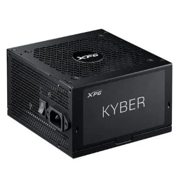 Fonte XPG Kyber, 750W, 80 Plus Gold, Cybenetics Gold, ATX 3.1, PFC Ativo, KYBER750G-BKCTW ✨