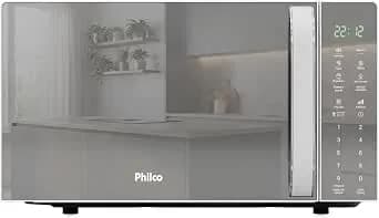 Micro-ondas Philco 20L 1100W Limpa Fácil Tira Odor PMO24E