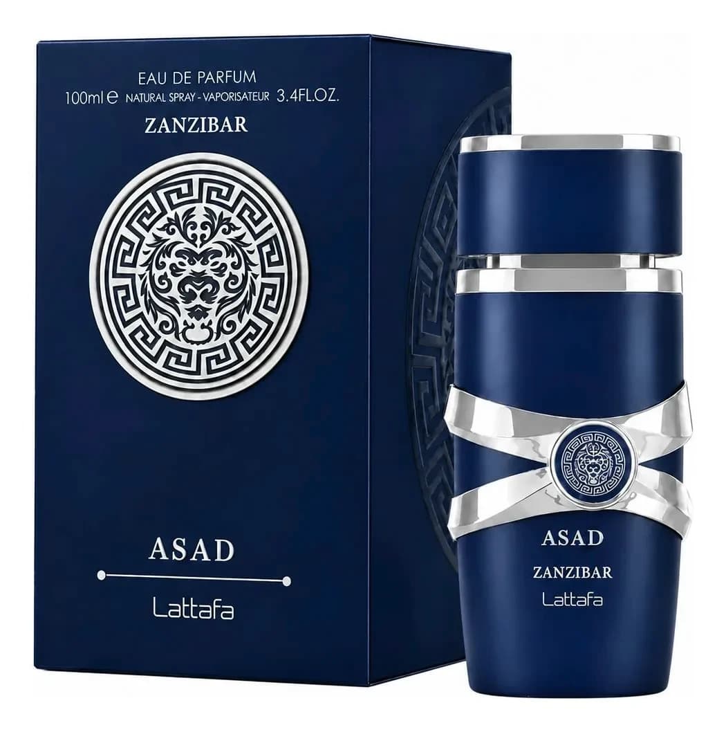 Perfume Masculino Árabe Asad Zanzibar Lattafa Original