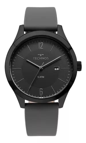 Relógio Masculino Technos Steel Cinza