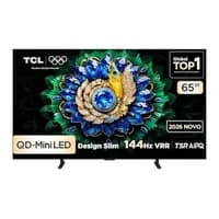 Smart TV TCL 65 Polegadas QD-Mini LED 4K A400M WiFi Bluetooth Google TV HDR10+ 144 Hz VRR 65A400M