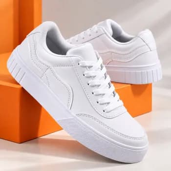 Tênis Feminino Casual Branco