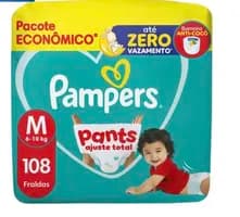 Pampers Pants Ajuste Total Tamanho M 108 Unidades