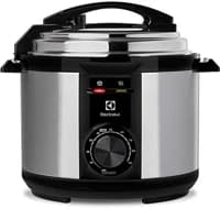 Panela de Pressão Elétrica Electrolux 5L Cor Inox Efficient por Rita Lobo PCE20