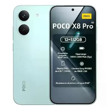 Xiaomi Poco X8 Pro 512gb Global 12gb+12gb Ram Virtual Nfc Br Verde-claro