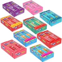 Caixa c 12/un Balas De Gelatinas Tubes 15gr Fini