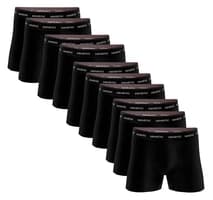 Kit 10 Cuecas Boxer Sandrini Masculinas Algodão Conforto
