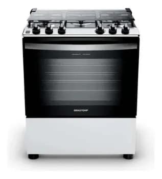 Fogão Brastemp 5 Bocas Mesa Inox - Bfs5ndb