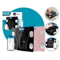 Balança Digital Bioimpedância Corporal Vidro 140kg Bluetooth