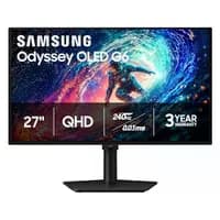 Monitor Samsung Odyssey OLED G6 27 QD-OLED QHD 240Hz