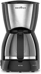 Britânia Cafeteira Bcf19 Inox 18 Cafezinhos Jarra De Vidro 550w 220v