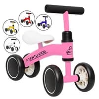 Bicicleta Infantil De Equilíbrio Sem Pedal 4 Rodas