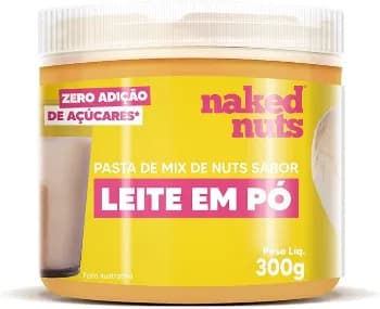 Naked Nuts Pasta De Mix De Nuts Com Leite Em Pó (300g)