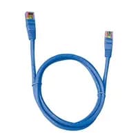 Cabo de Rede Patch Cord, 1m, CAT.5E CFTV, PlusCable - CAT5E10BL