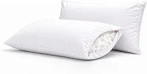 Kit 2 Travesseiros Antialérgicos Laváveis Extra Macios Para Dormir