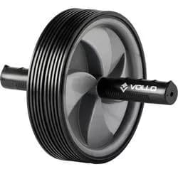 Roda Abdominal Muvin Basics – Roda Para Exercícios Abdominais - Equipamento Para Treinamento de Força no Abdômem - Treino Funcional – Exercícios – Academia - Crosstraning Cor Preto