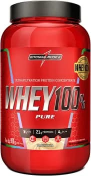 Integralmedica Whey 100% Pure Baunilha Concentrado Pote 900g
