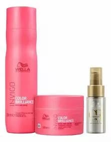 Wella Color Brilliance Sha +mascara +oil Light (peq)