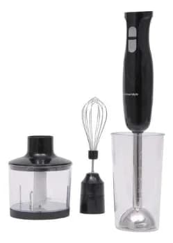 Mixer E Processador 3 Em 1 500w 4 Peças Smart Plus Preto